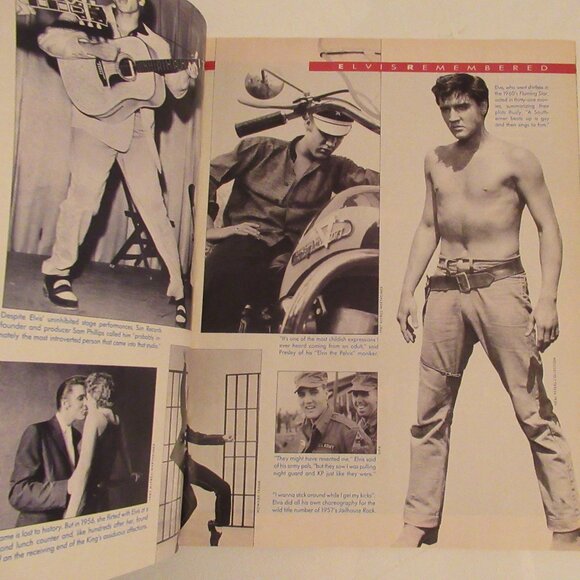 4 Vintage Magazines packed with Elvis Presley facts and photos! - Picture 14 of 15